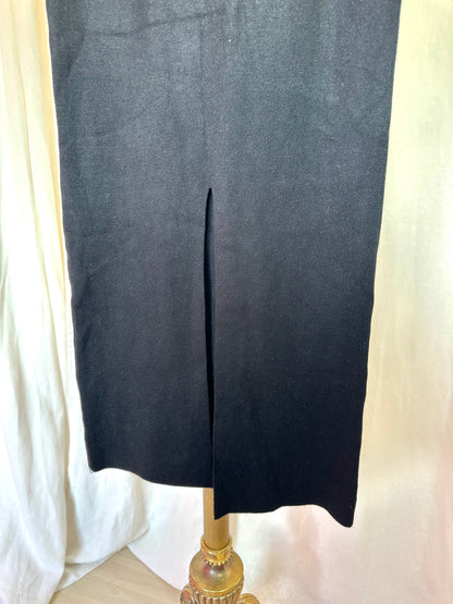 Rok H&M gebreid zwart maat XS