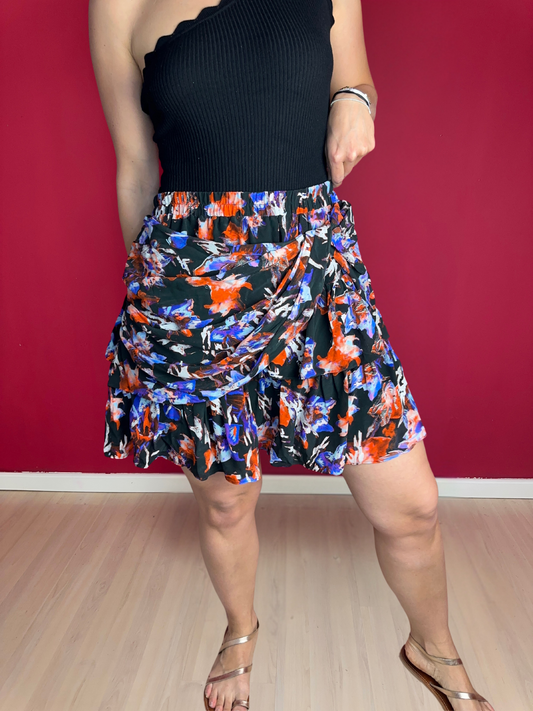 Rok IRO Manae – Maat 42 – Zwart Multicolor