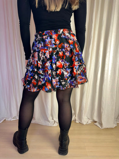 Rok IRO Manae zwart multicolour – Maat 42