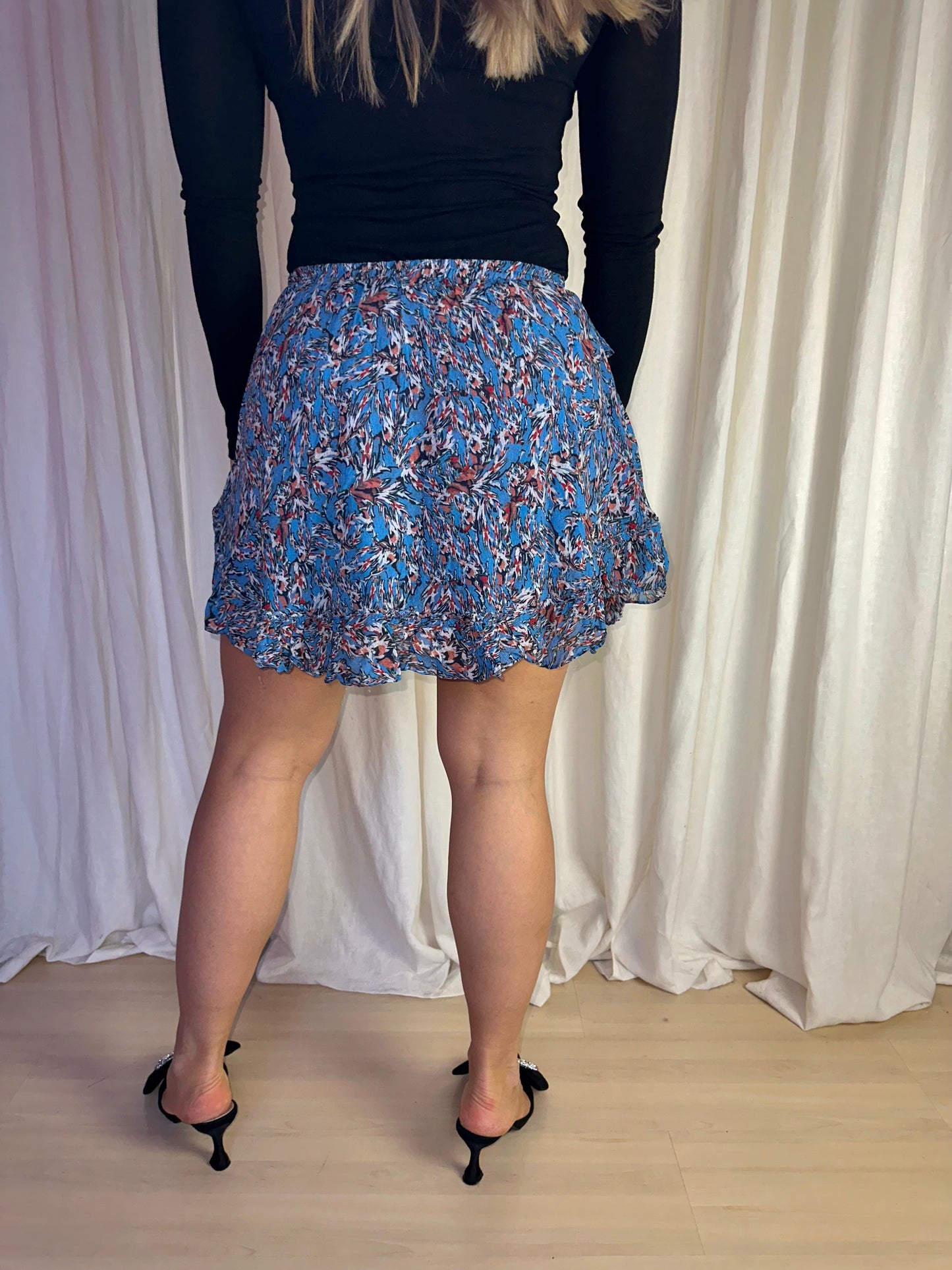 Jupe IRO bleu clair