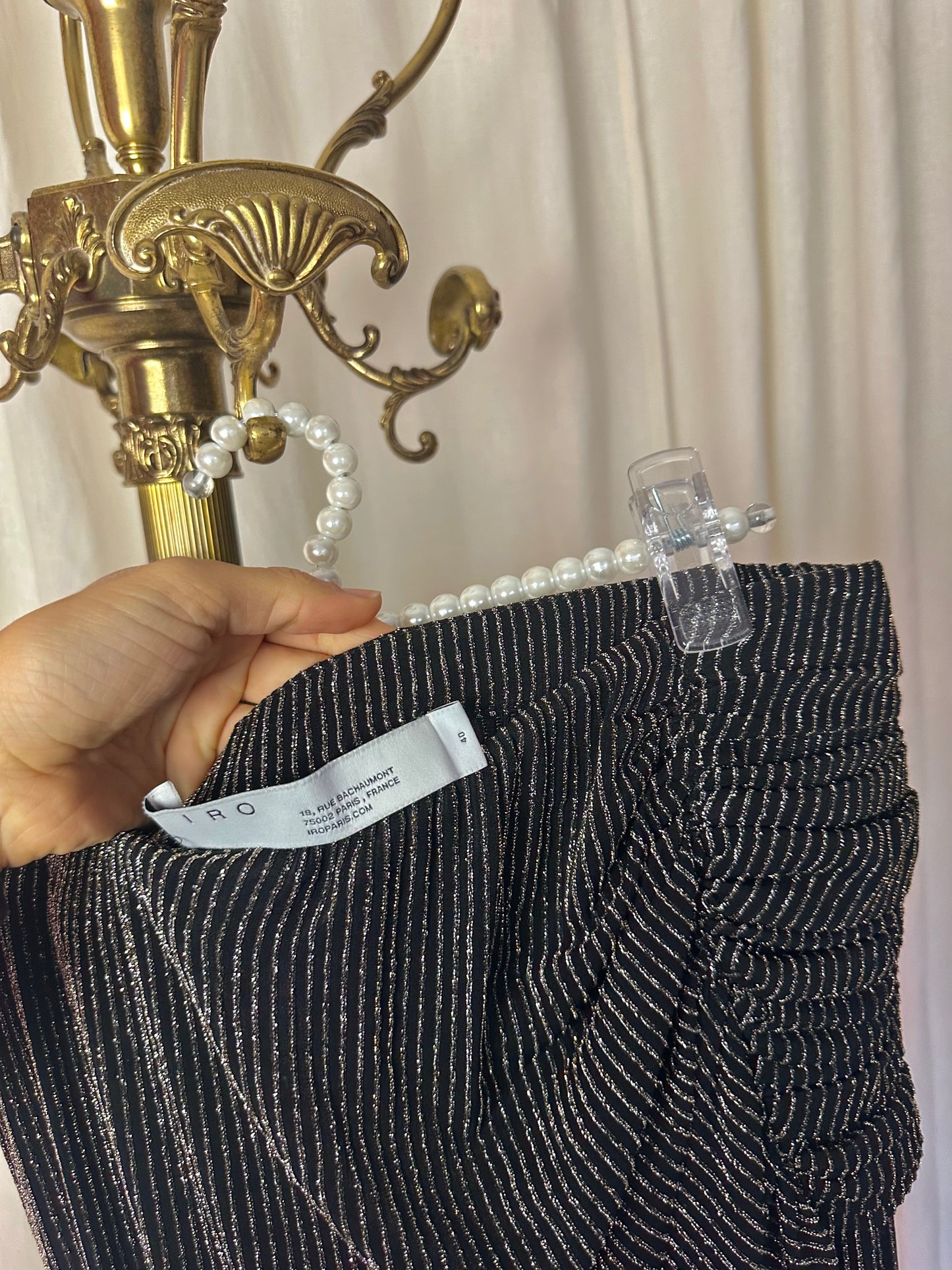 Rok IRO glitter - Maat 40