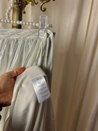 Rok IRO wit/zilver - Maat 42