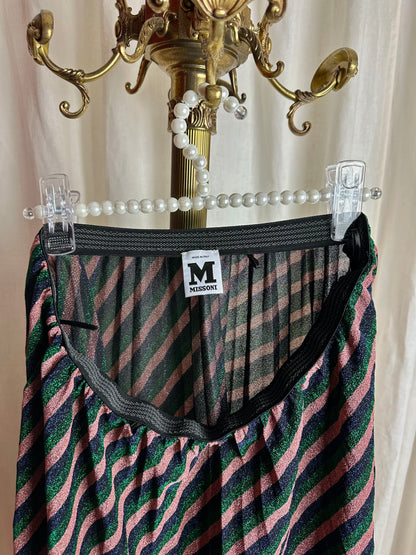 Rok Missoni Glitter Lurex Multicolor – Maat M