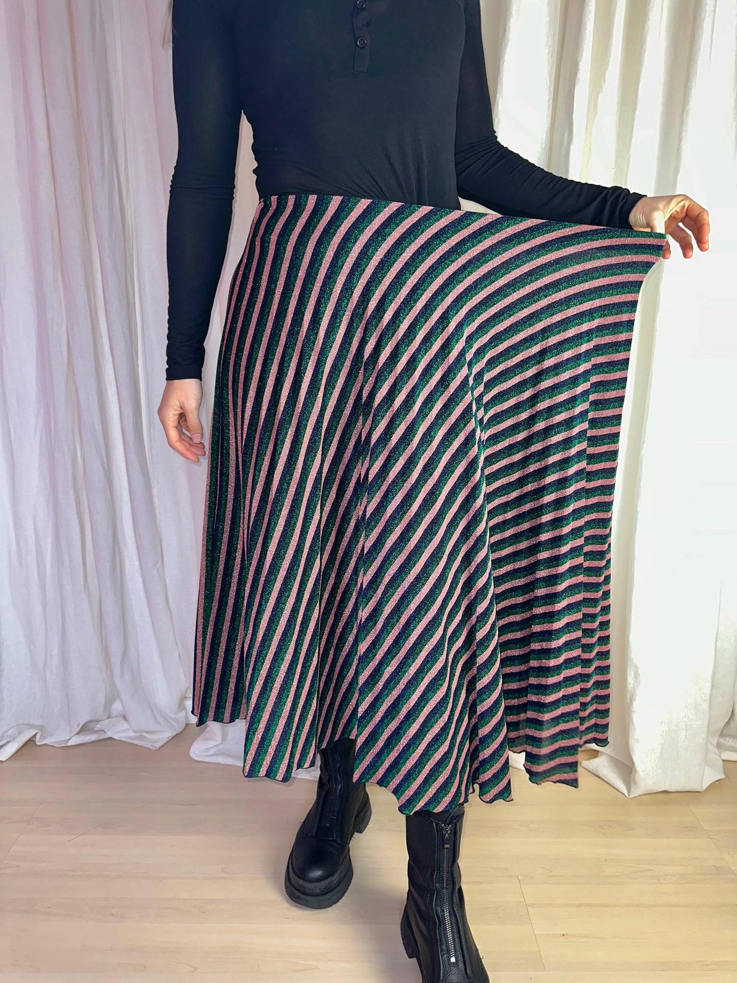 Rok Missoni Glitter Lurex Multicolor – Maat M