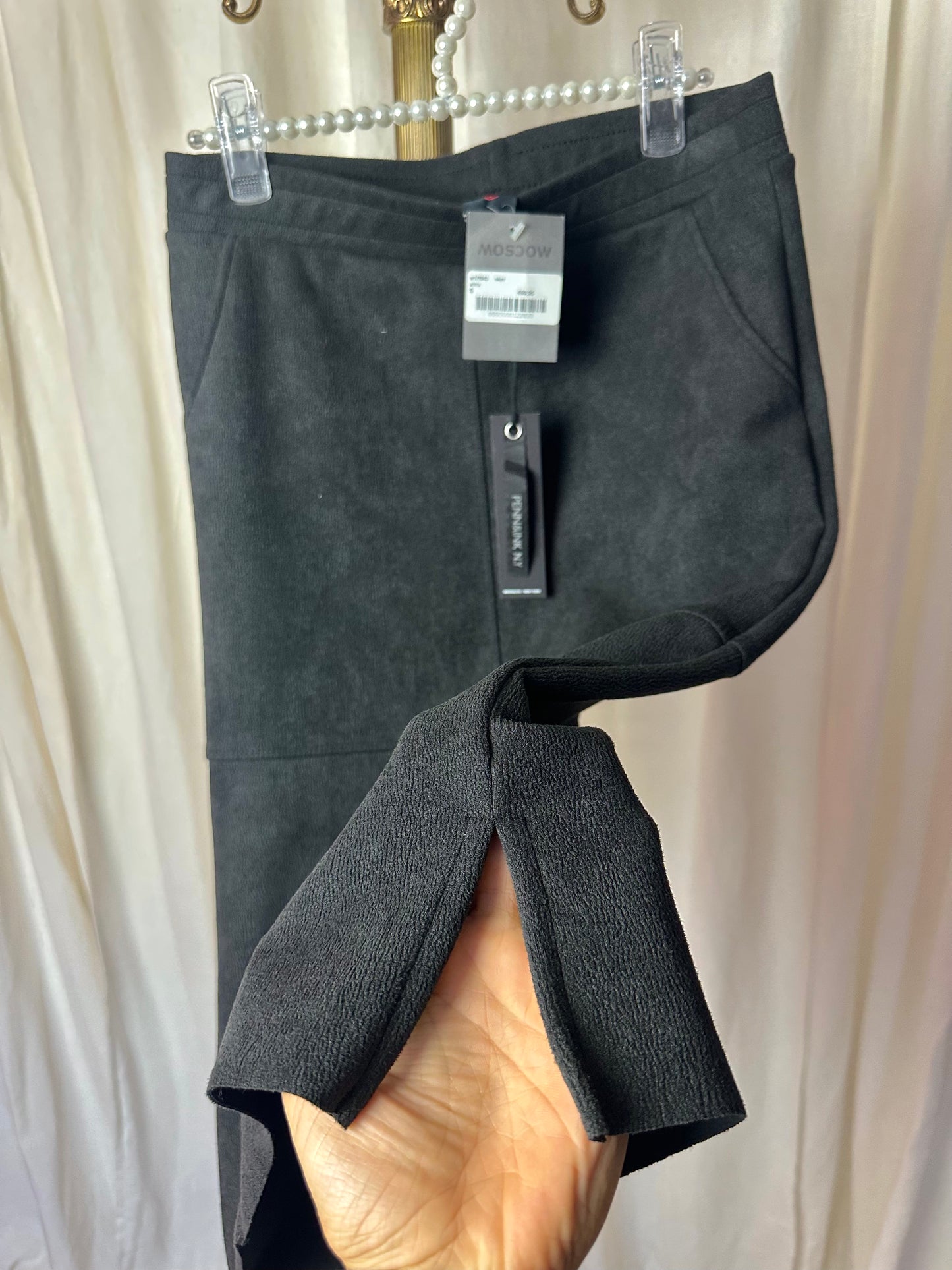 Rok Penn&Ink casual basic stretch grijs maat S