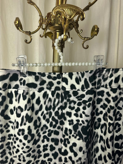 Rok Rozes of Avalon rok panterprint grijs maat S