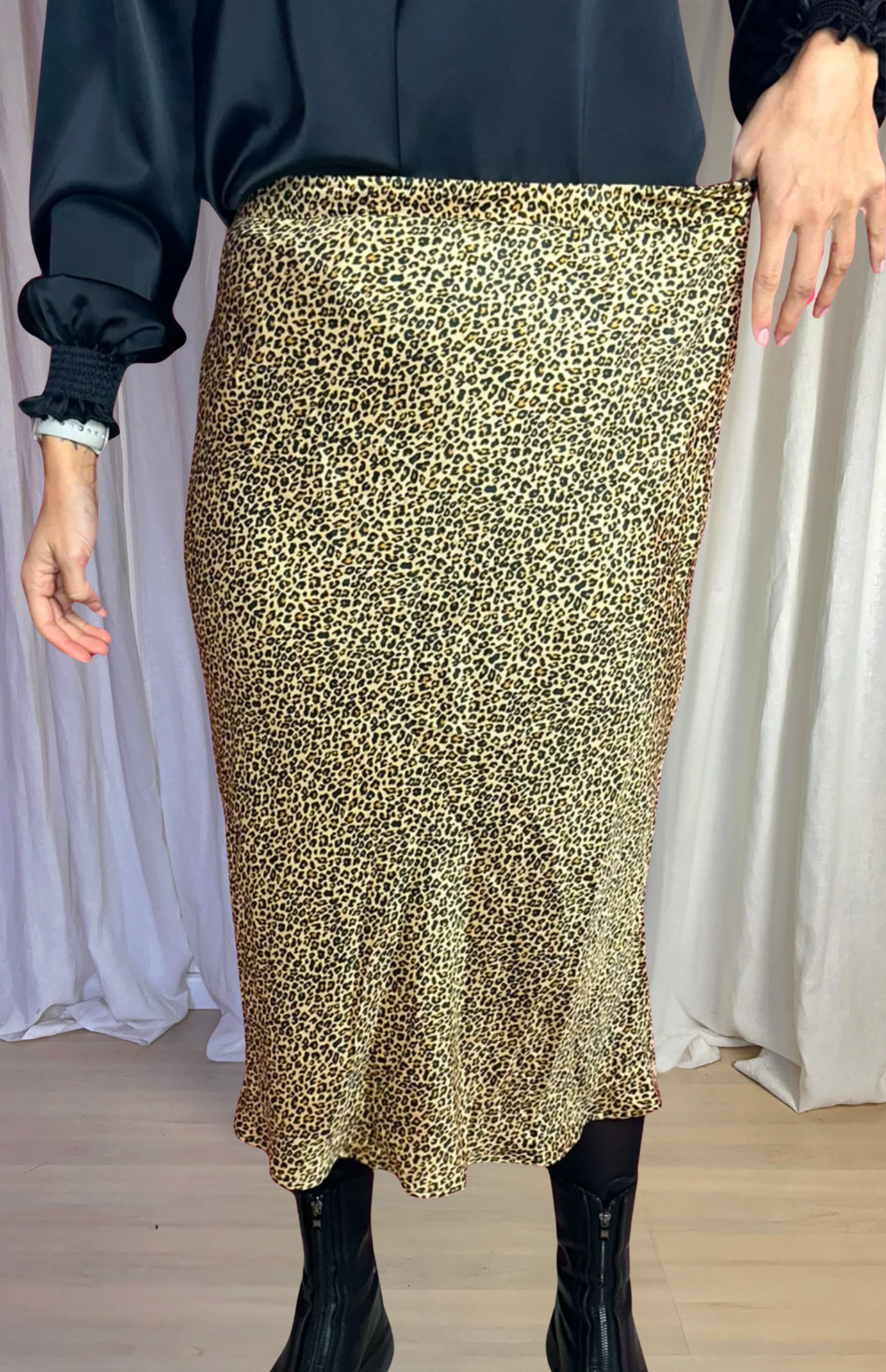 Rok SET panterprint maat 40