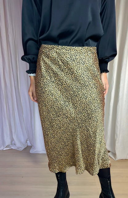 Rok SET panterprint maat 40
