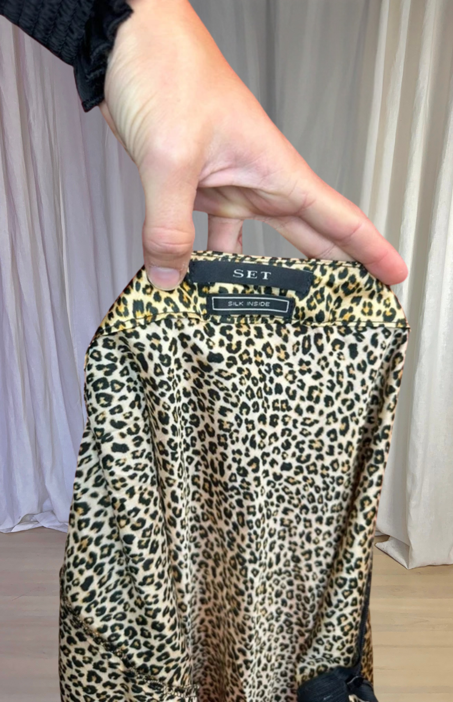 Rok SET panterprint maat 40