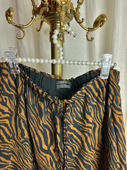 Rok SET zebra camel - Maat 38