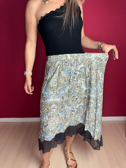 Rok Zadig & Voltaire Joslin Soft British Flowers – Maat 42