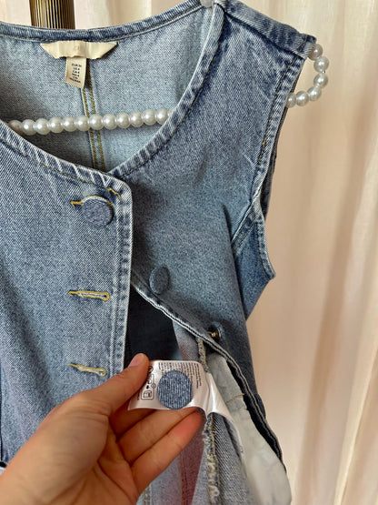 Set (Top+Jeans) H&M denim maat 36