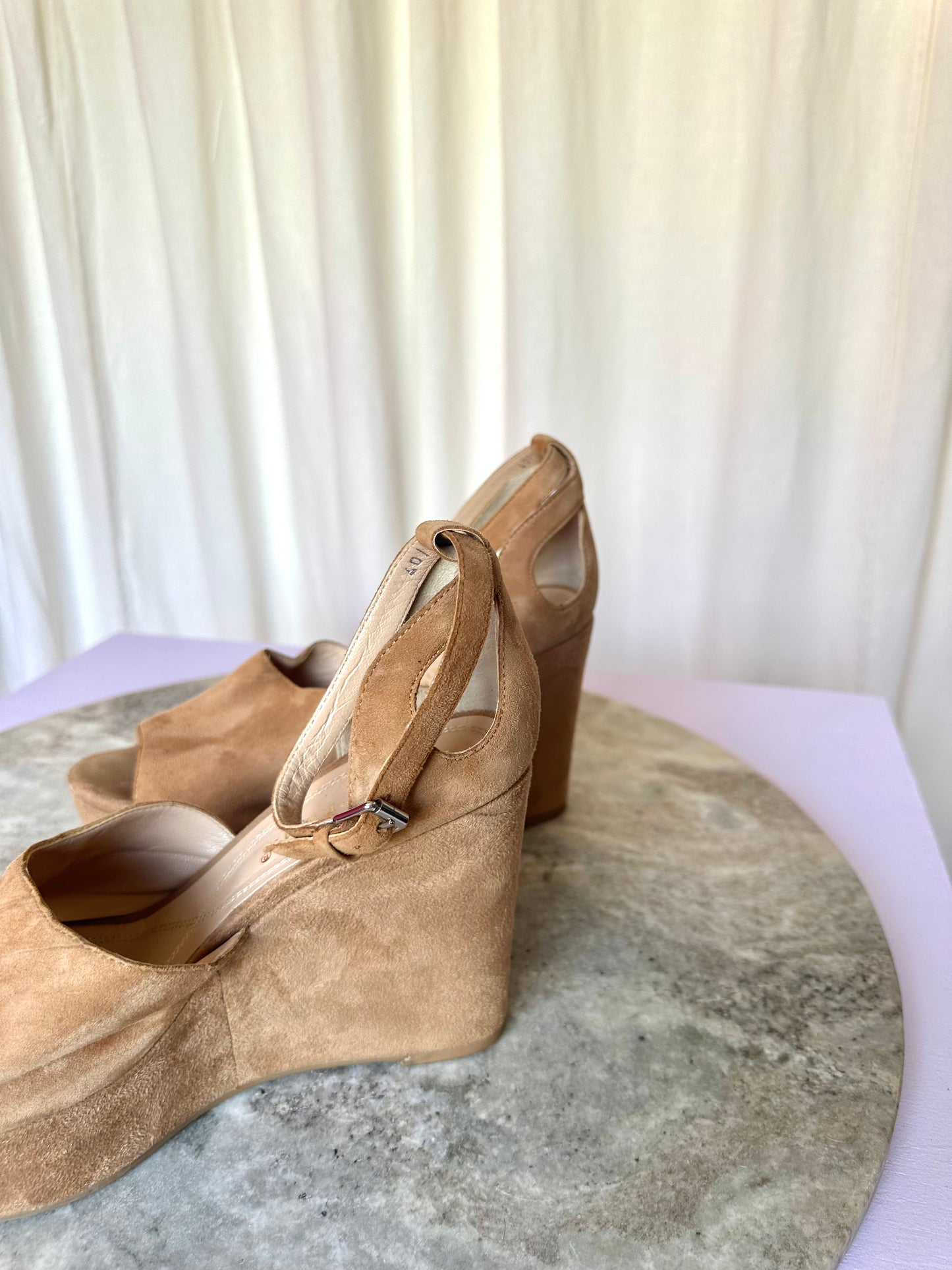 Sleehakken Bruno Premi camel maat 40