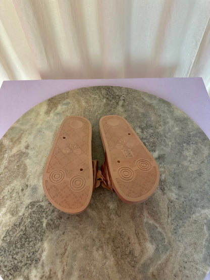 Slippers Ella Cruz bloemen oudroze maat 36