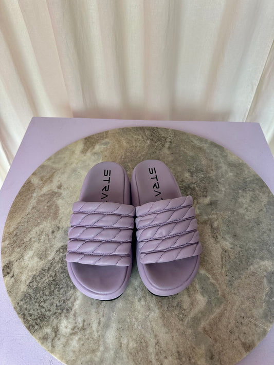 Slippers Strategia lila maat 36