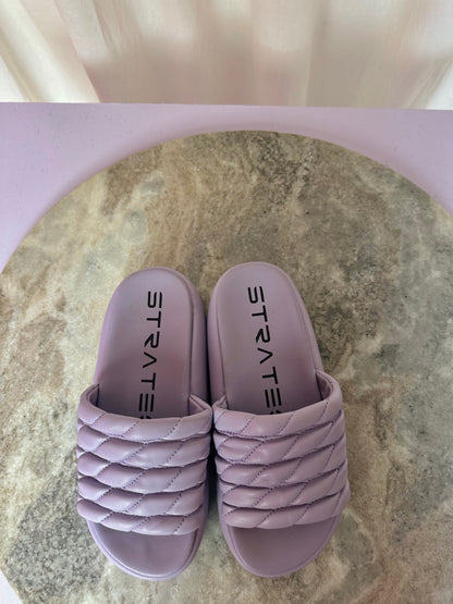 Slippers Strategia lila maat 36