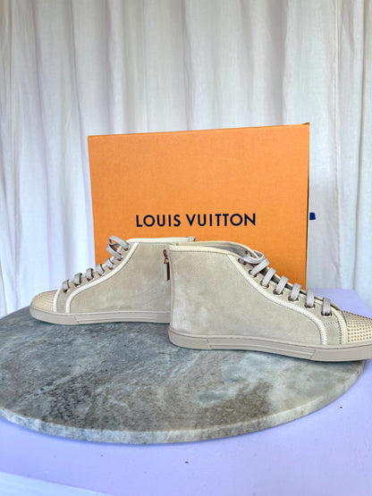 Sneakers Louis Vuitton beige, goud - Maat 36