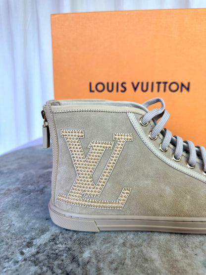 Sneakers Louis Vuitton beige, goud - Maat 36