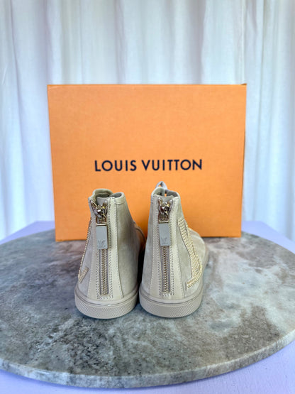 Sneakers Louis Vuitton beige, goud - Maat 36