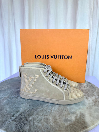 Sneakers Louis Vuitton beige, goud - Maat 36