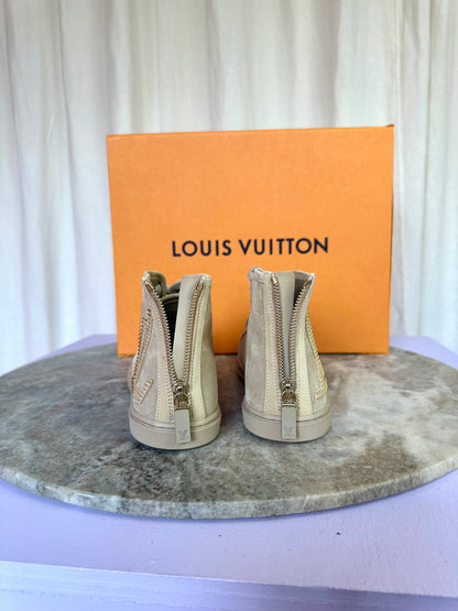 Sneakers Louis Vuitton beige, goud - Maat 36