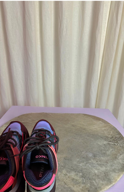 Sneakers PINKO zwart, roze, turquoise - Maat 36