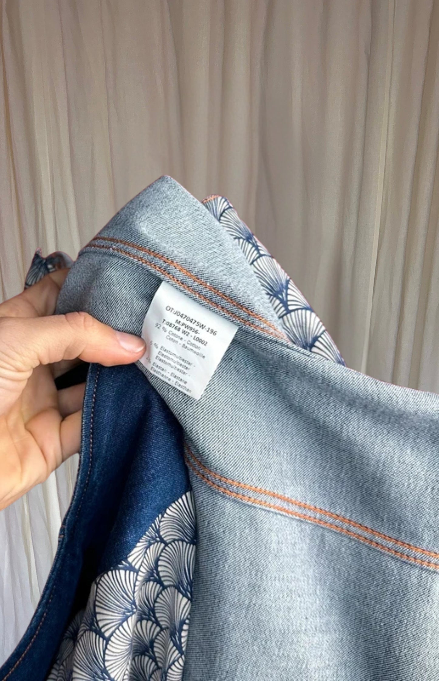 Jack Jacob Cohën jeans blauw maat S/M