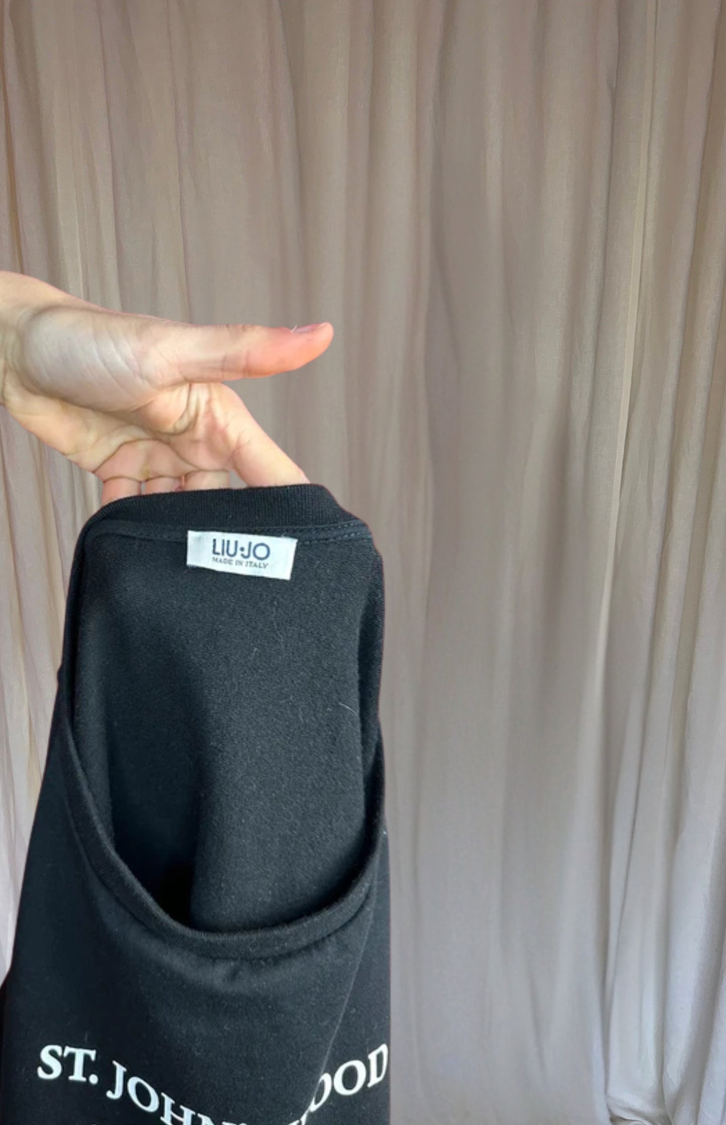 Sweater Liu Jo zwart, goud maat S