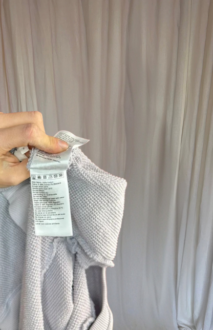 Sweater ba&sh mouwloos lila maat M
