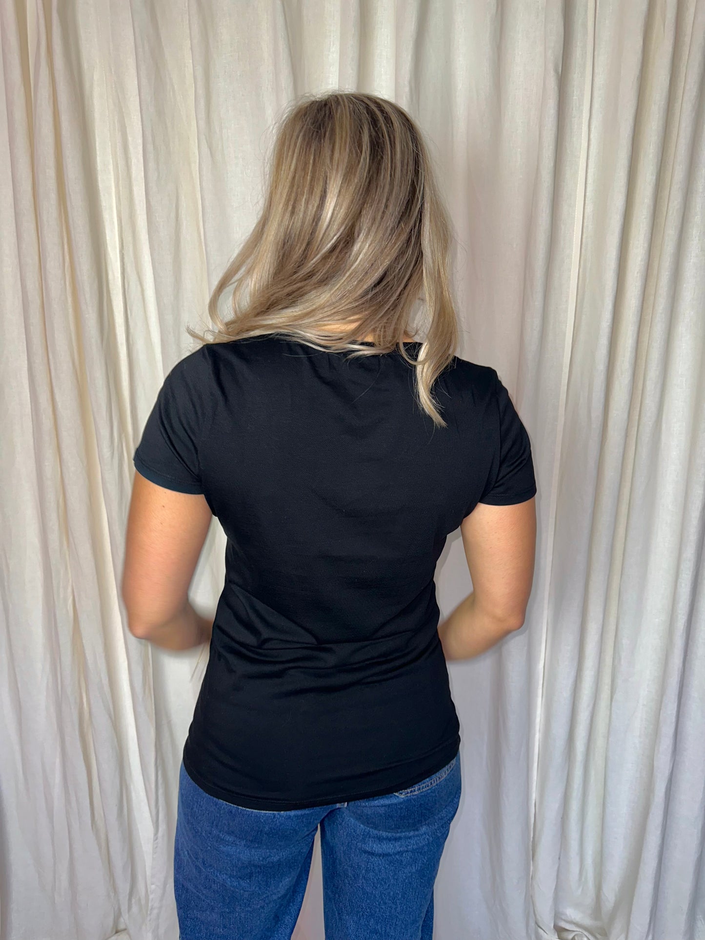 T-shirt Liu Jo zwart - Maat M