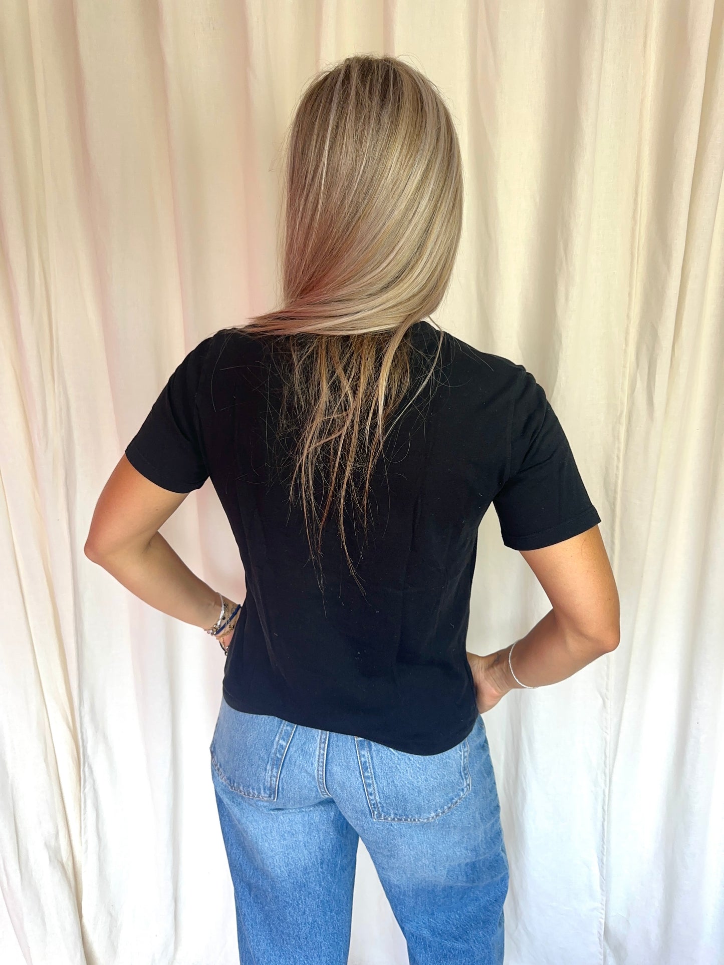 T-shirt Maje rebelle zwart,roze maat 2