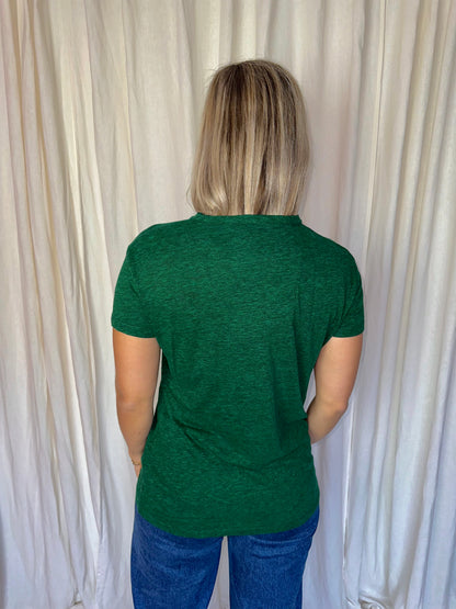 T-shirt Zadig&Voltaire 'Amour' groen - Maat M