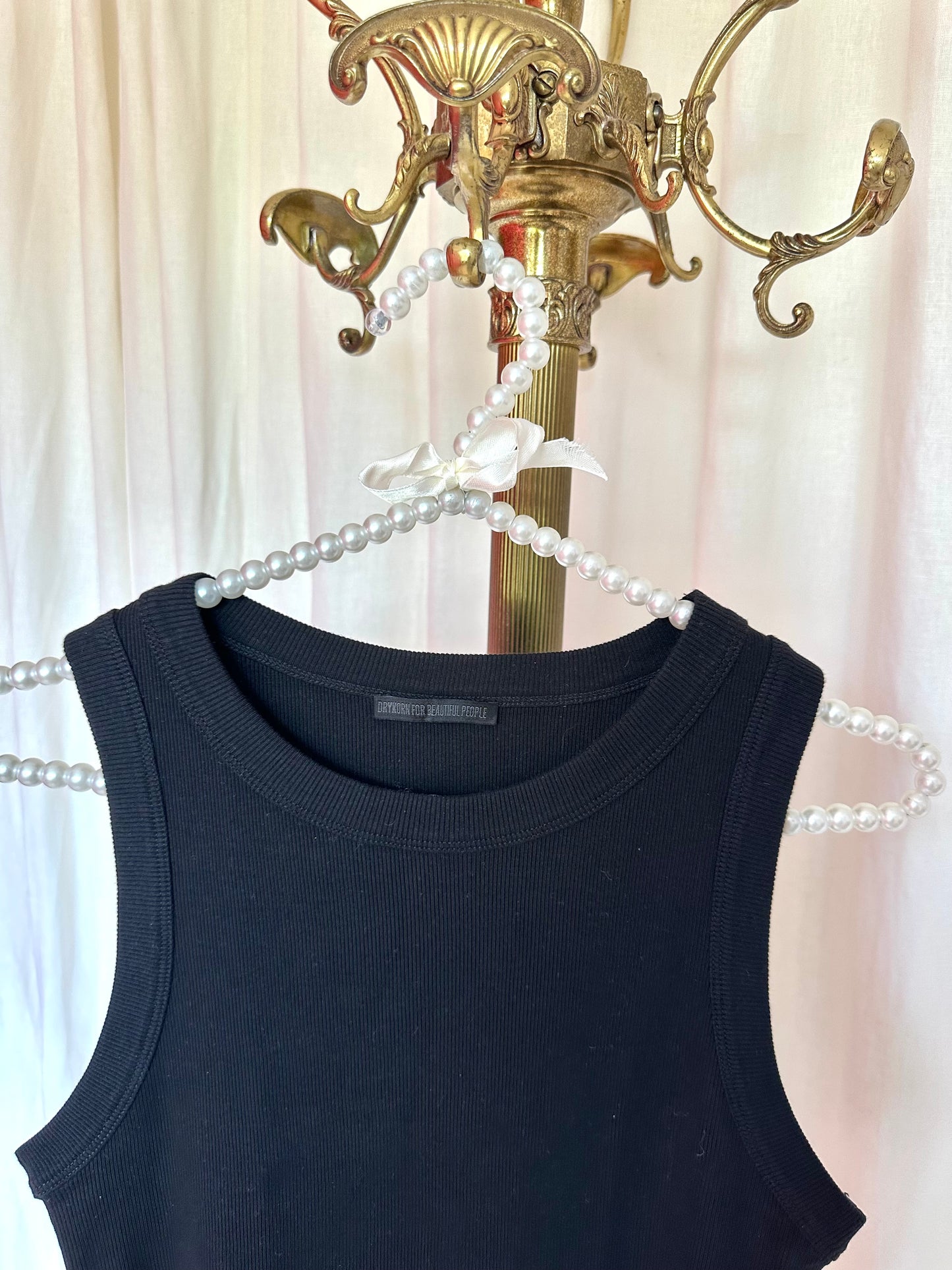 Tanktop Drykorn zwart maat M