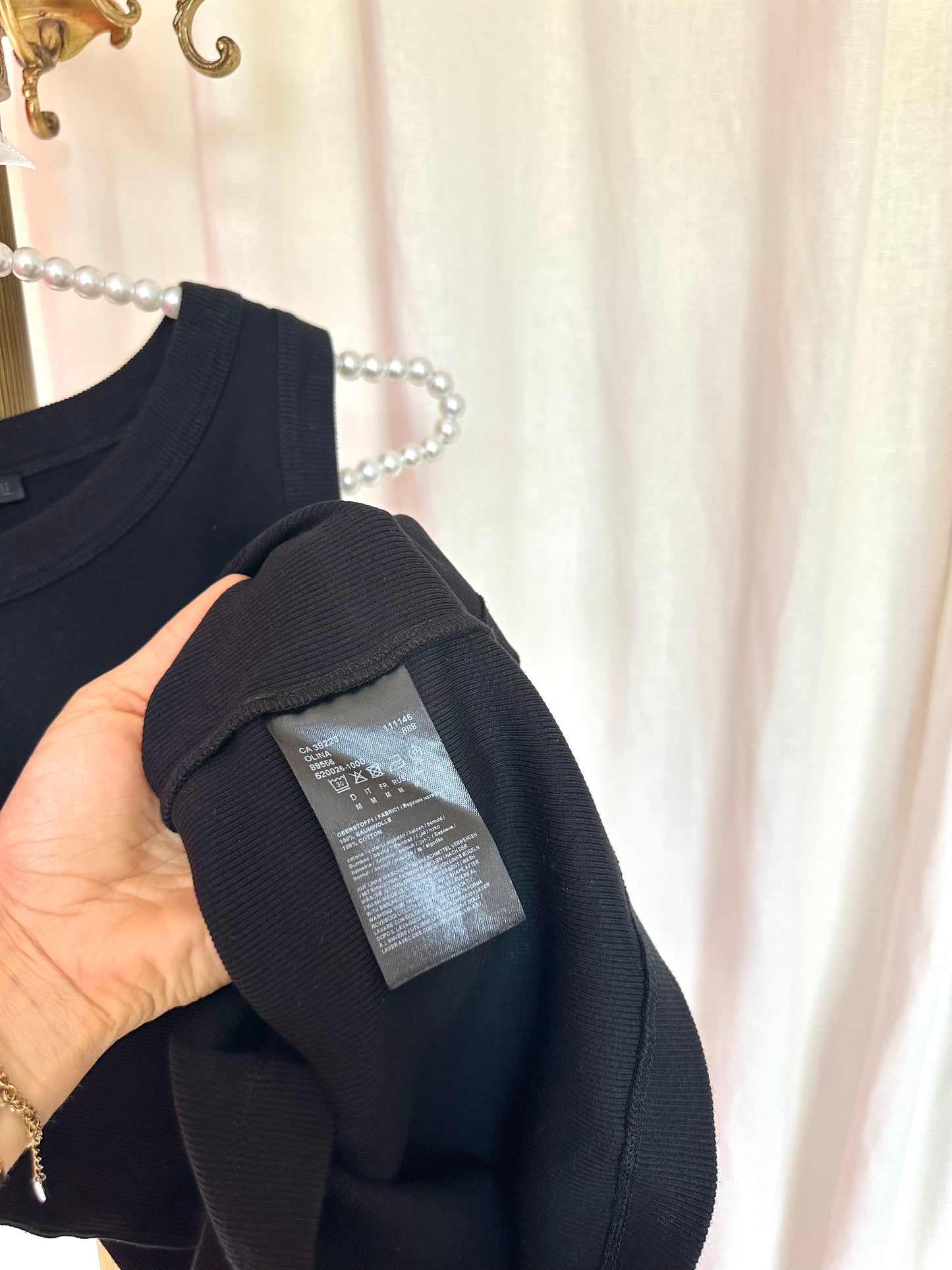Tanktop Drykorn zwart maat M