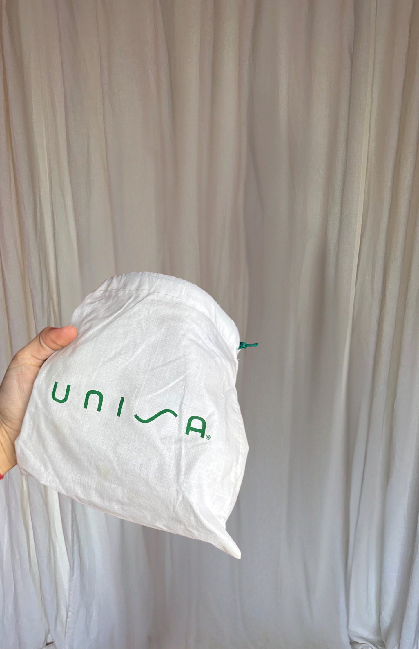 Clutch Unisa suede blauw