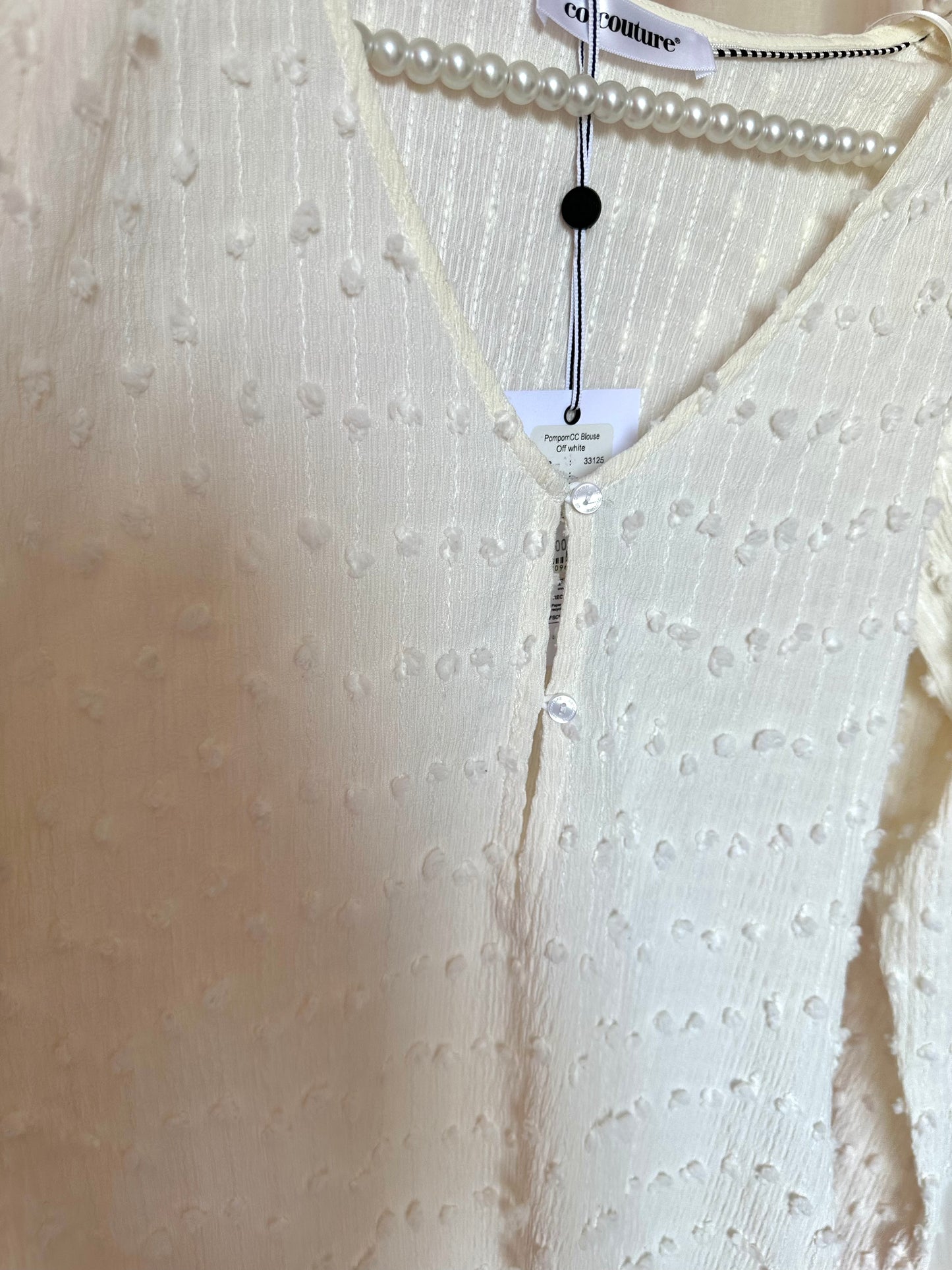 Top Co’couture creme maat S