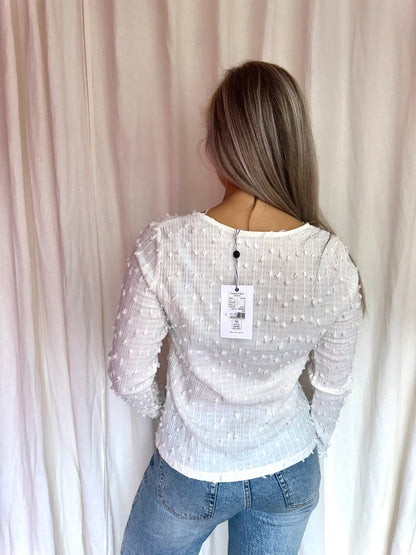 Top Co’couture creme maat S