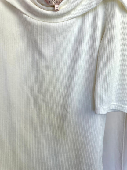 Top Esqualo off shoulder creme maat 38