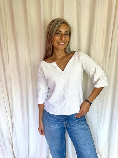 Top Humanoid crème maat S