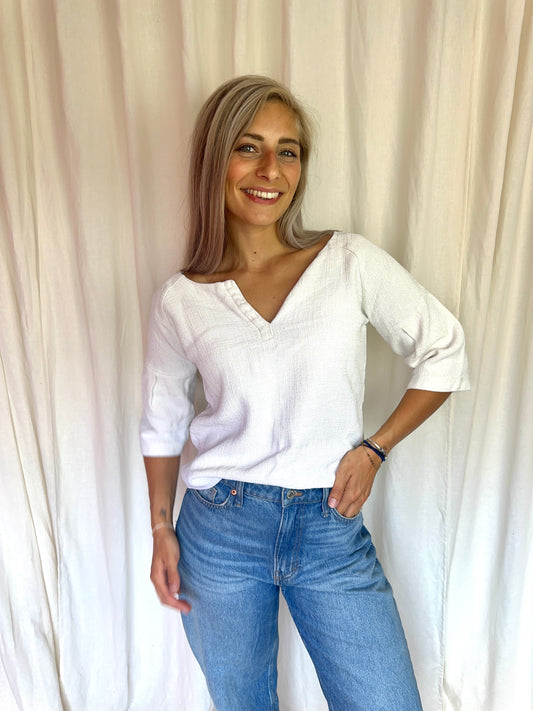 Top Humanoid crème maat S