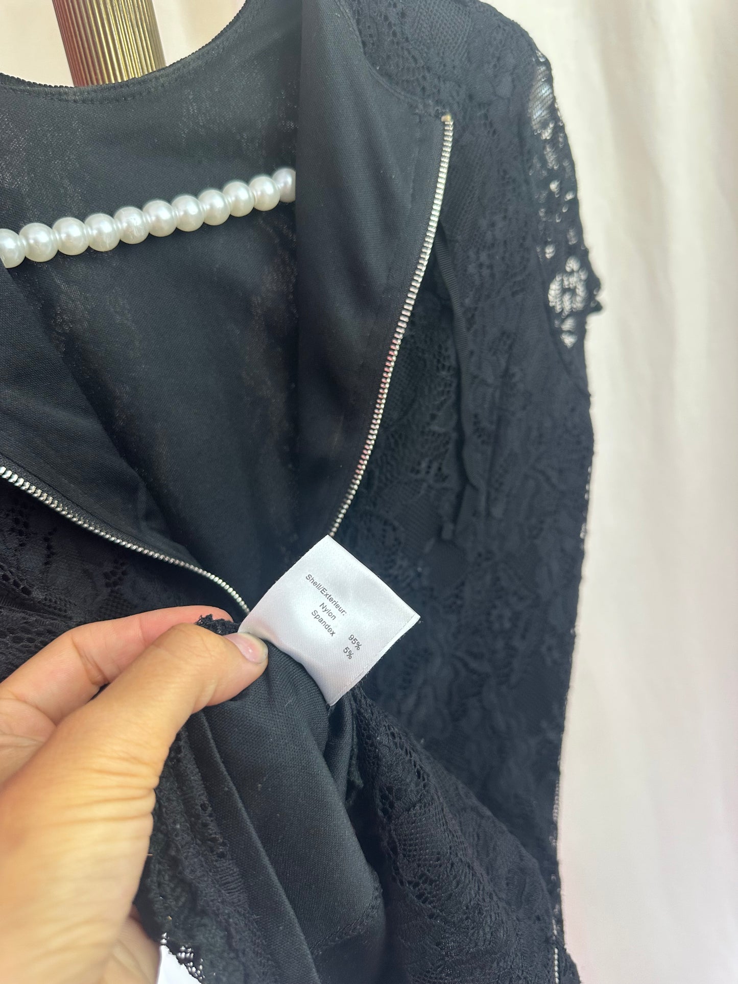 Top Jacky Luxury kant zwart maat S