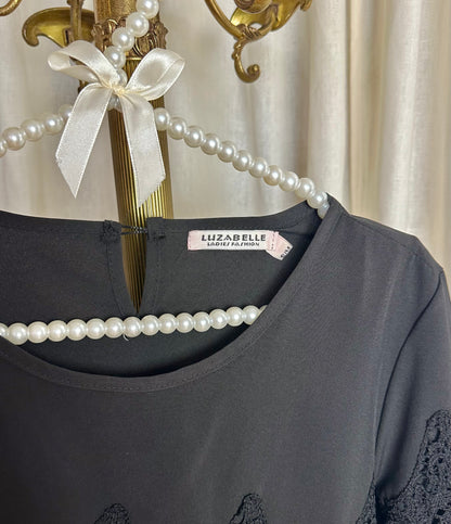 Top Luzabelle kant zwart maat S/M