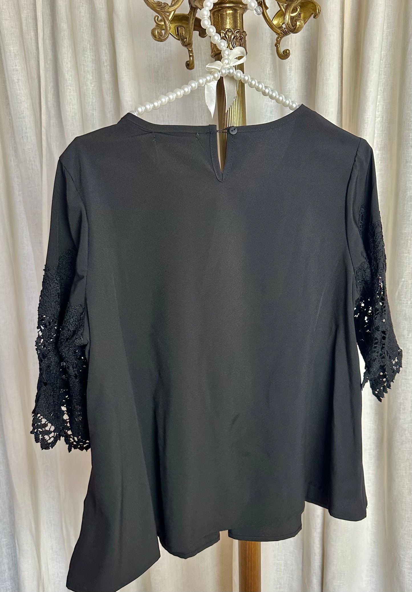 Top Luzabelle kant zwart maat S/M