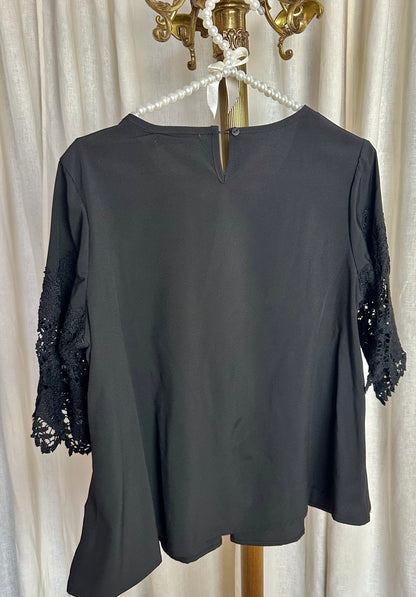 Top Luzabelle kant zwart maat S/M