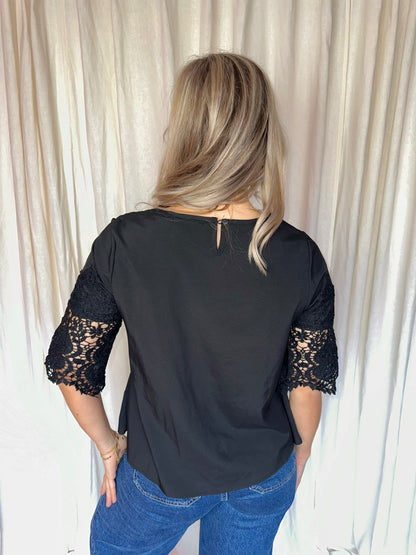 Top Luzabelle kant zwart maat S/M