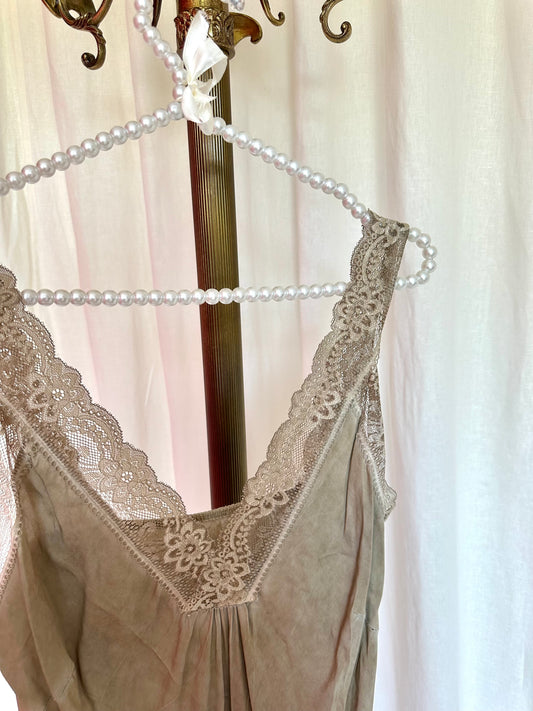 Top Made in Italy kant beige onesize