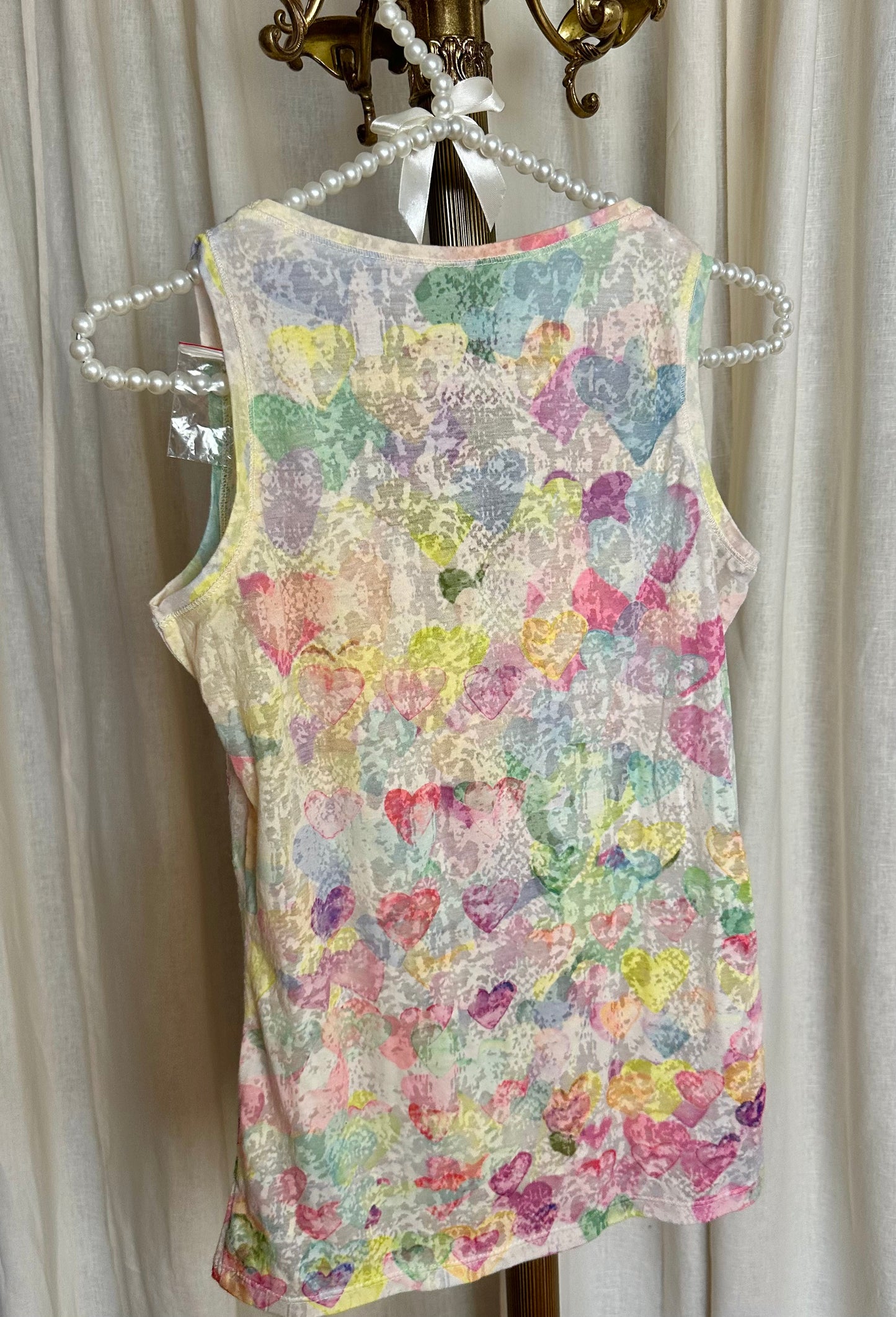 Top Princess handcrafted meerkleurig lichtroze,geel maat 34