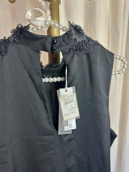 Top Rinascimento zwart - Maat M