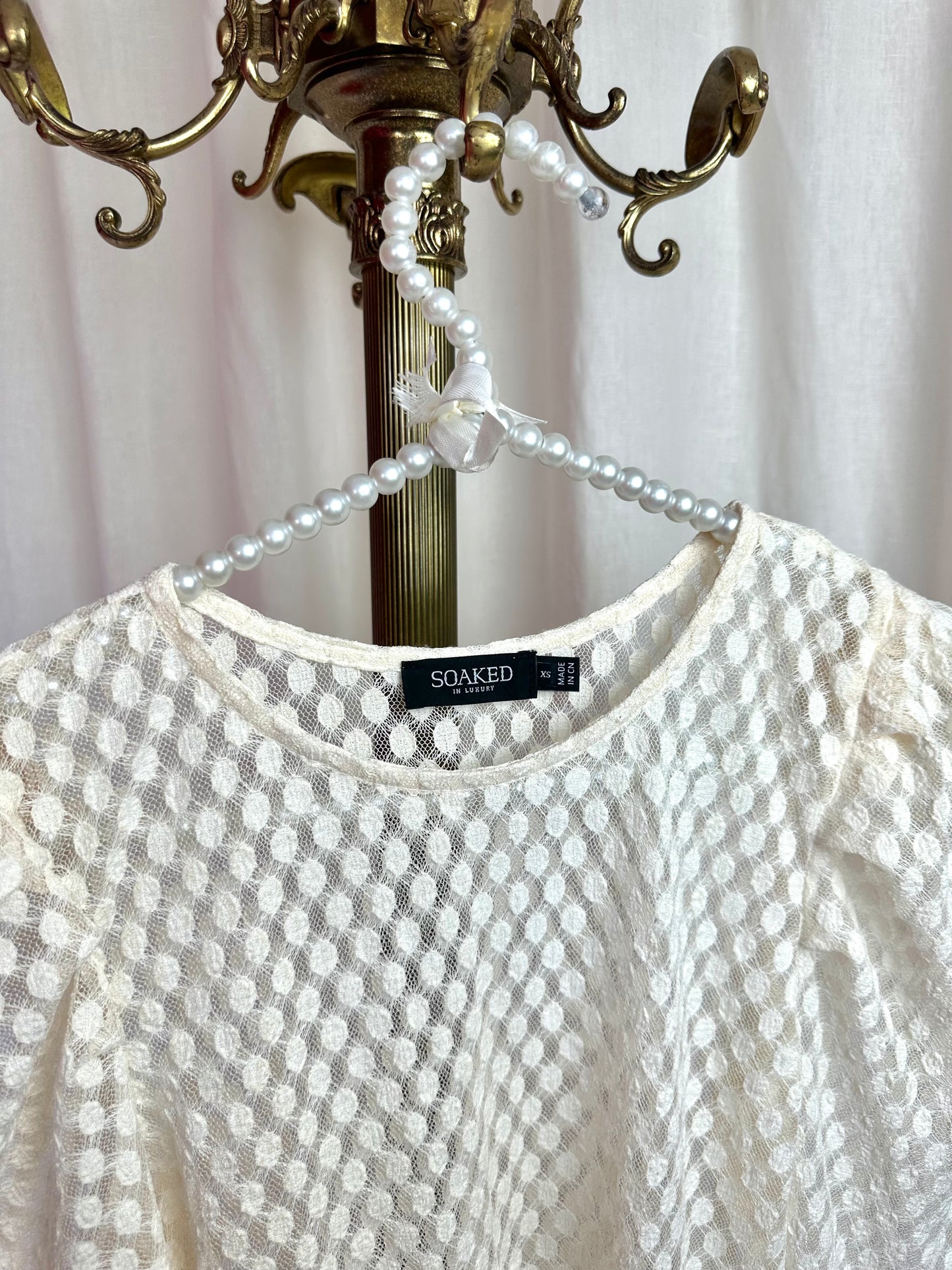 Top Soaked creme maat XS