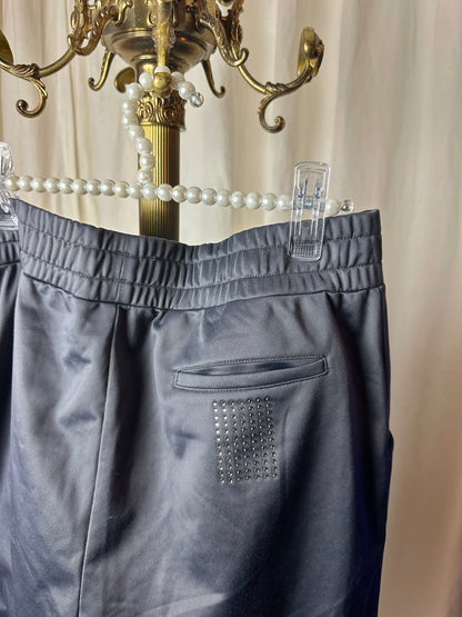 Trainingspak (Vest+Broek) Armani glitters donkergrijs maat M